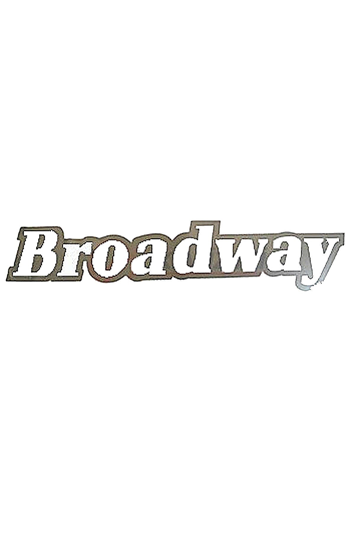 BAGAJ YAZISI ARKA BROADWAY YENİ MODEL KAGIT R9