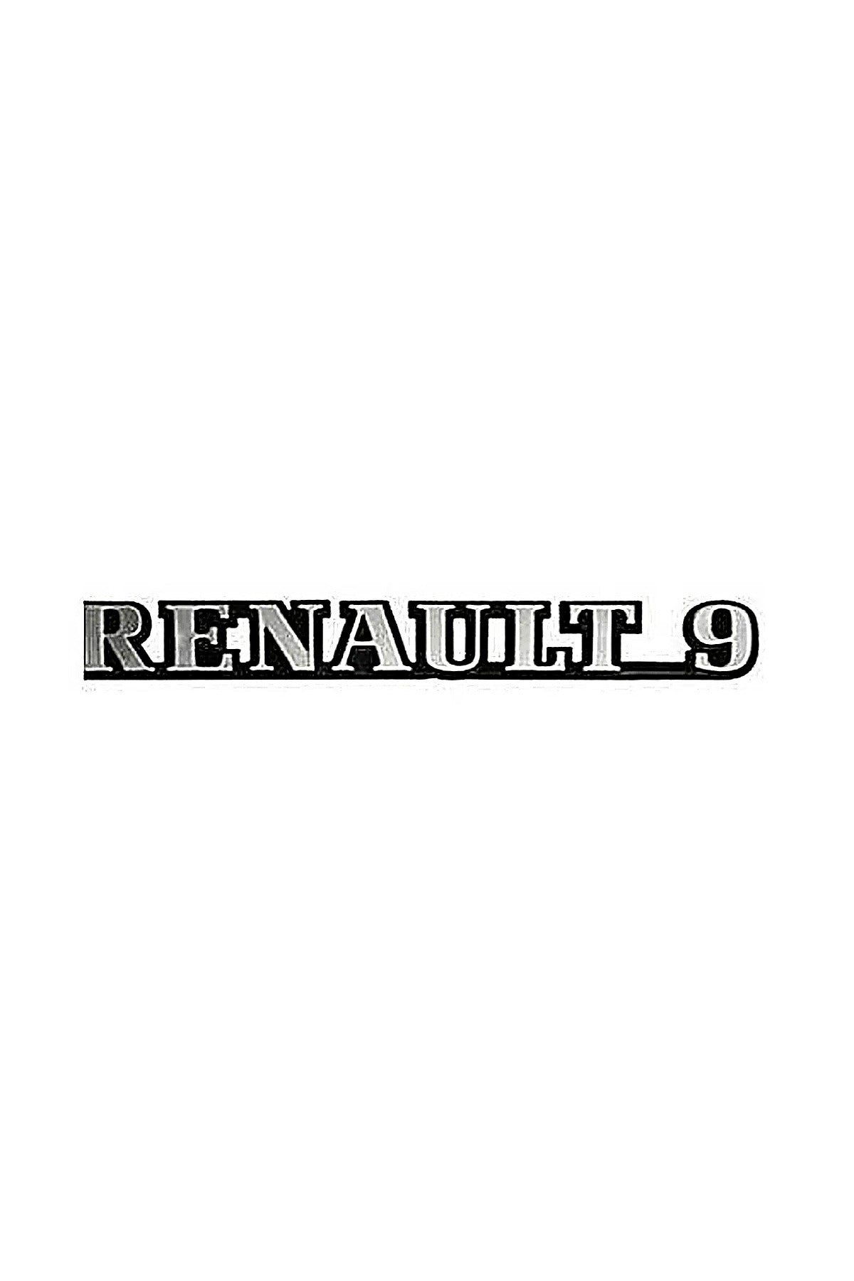 BAGAJ YAZISI ARKA RENAULT R9