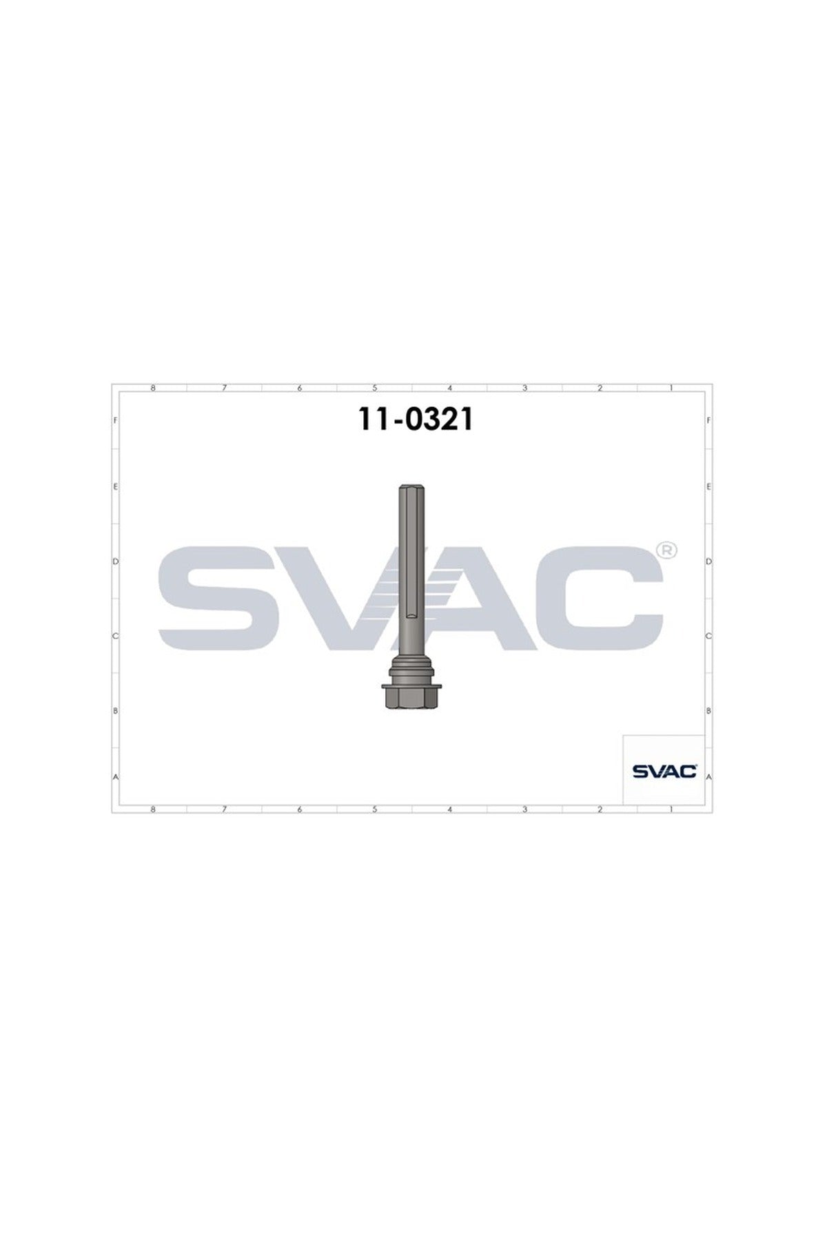 KALİPER BURÇ PİMİ DÜZ FLUENCE MEGANE I JETTA BORA GOLF4 PASSAT 207 208 307 308C2 C3 C4