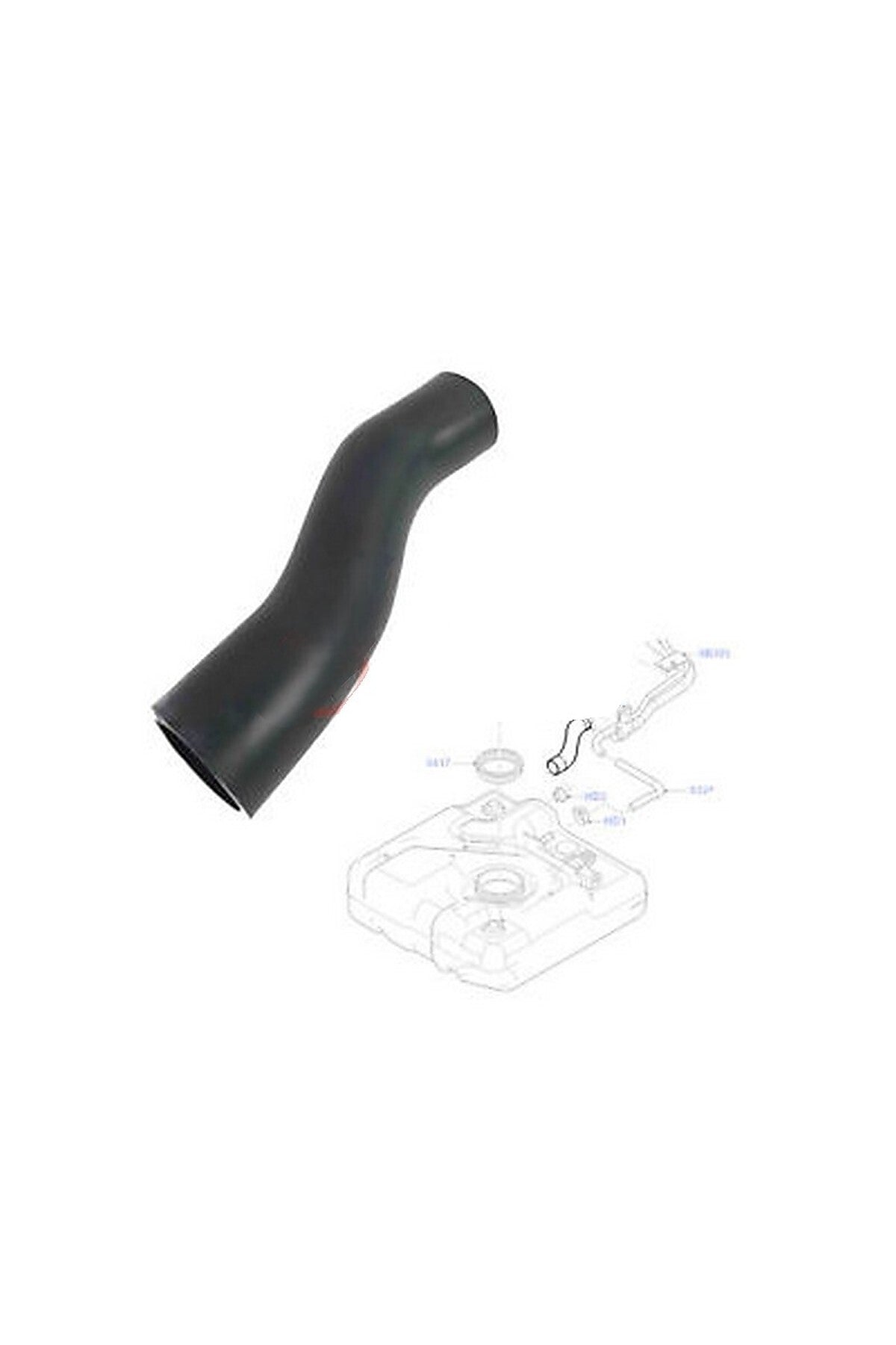 BENZİN DOLDURMA HORTUMU CONNECT 1.8 TDCİ 75-90 HP