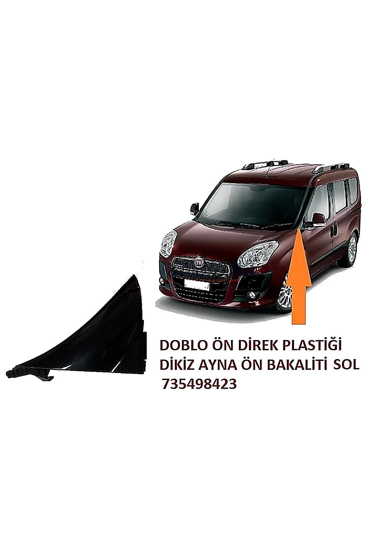AYNA ÇAMURLUK BAKALİTİ SOL DOBLO III IV