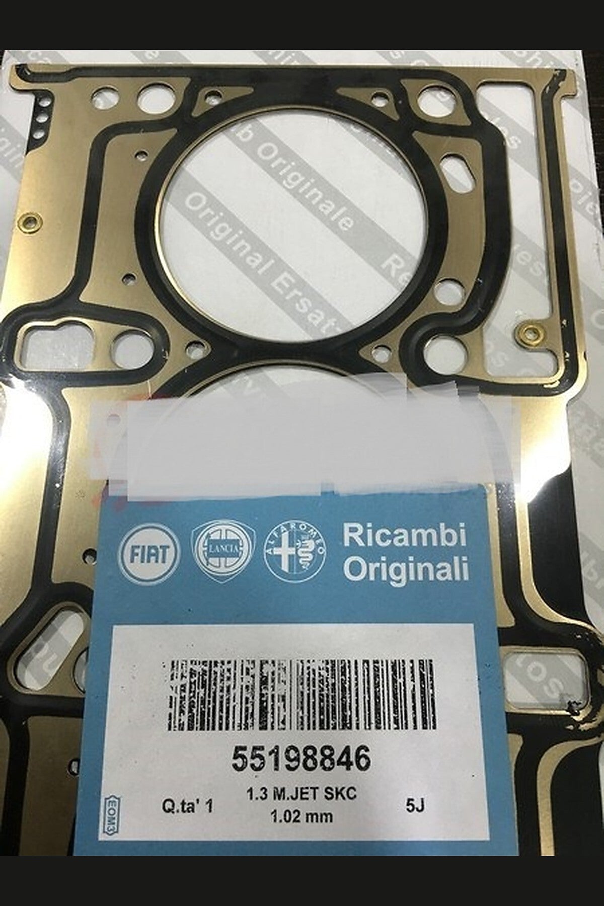 SİLİNDİR KAPAK CONTASI DOBLO 1.3 MTJ 16V 1.02 M 3Ç