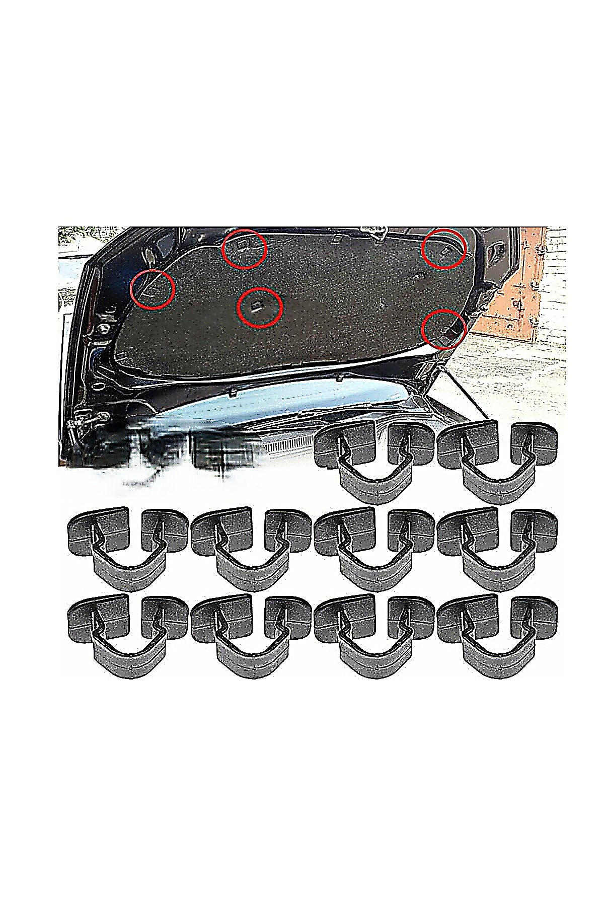 MOTOR KAPUT İZALATÖR KLİPSİ SLX