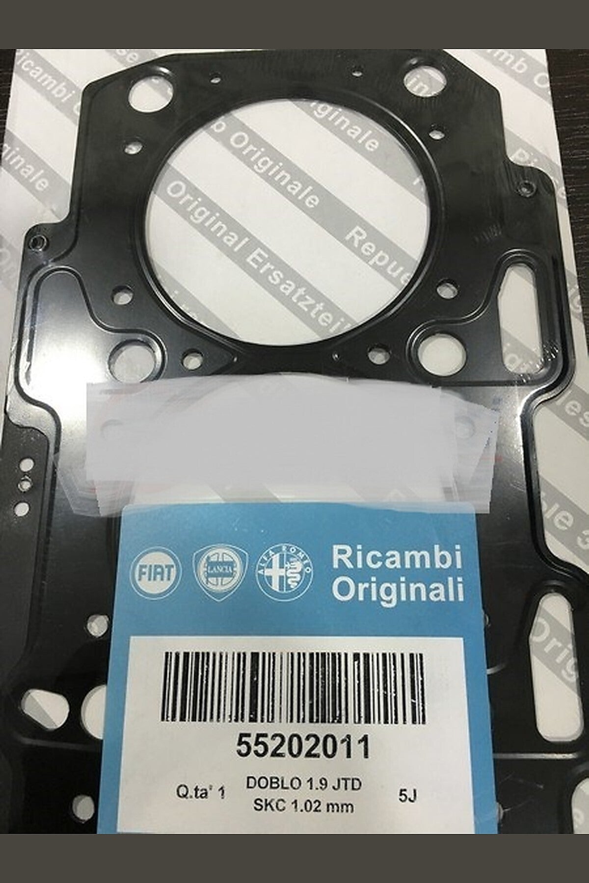 SİLİNDİR KAPAK CONTASI DOBLO 1.9 JTD 1.02 MM 3Ç