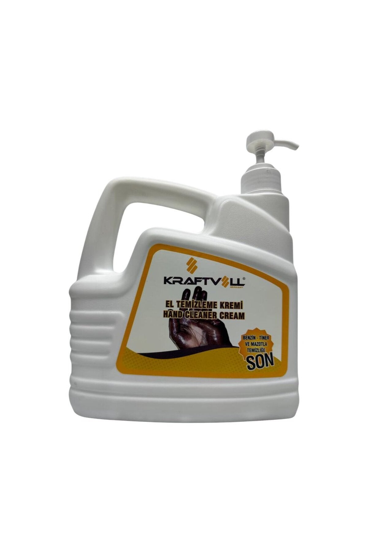 Tamirci El Temizleme Kremi (Granüllü, Nemlendirici Ve Parfümlü) Pompalı Bidon 3 Lt