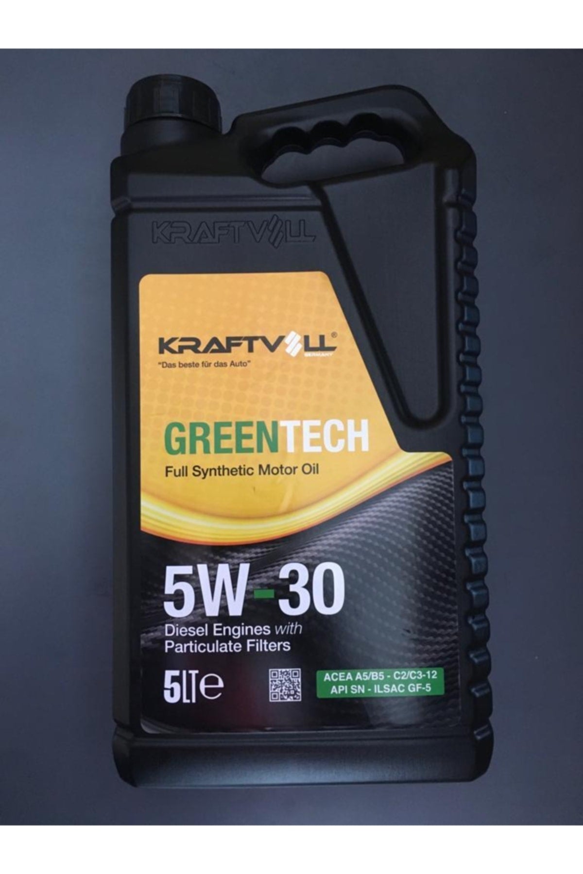 Alman Malı Motor Yağı Dpf 5w30 Dizel Partiküllü Tam Sentetik 5 Lt. 2023 Tarihli