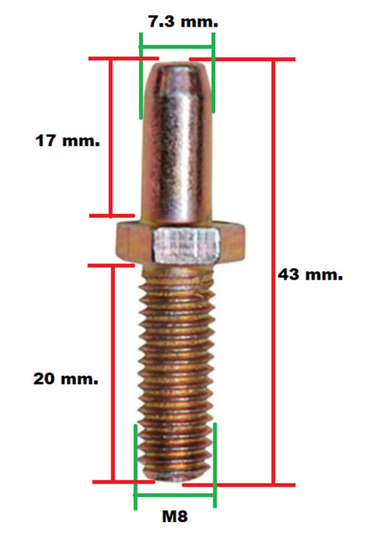 4221815 Fıat Jant Merkezleme Cıvatası Unıversal (4 AD.)