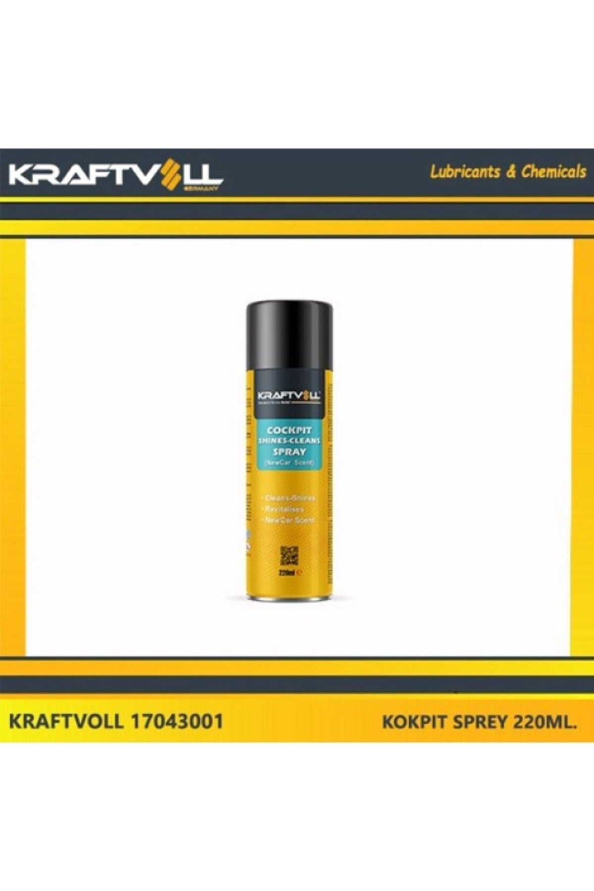 TORPIDO PARLATICI SPREY 220ML. NEW CAR - KRAFTVOLL 17043001
