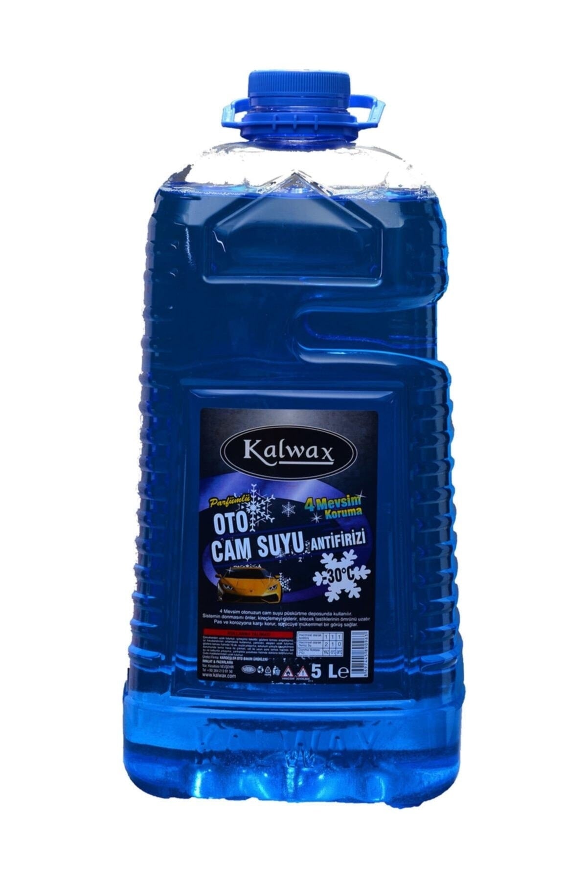 Kalwax Cam Suyu Antifrizi 5 Lt. Parfümlü -30c